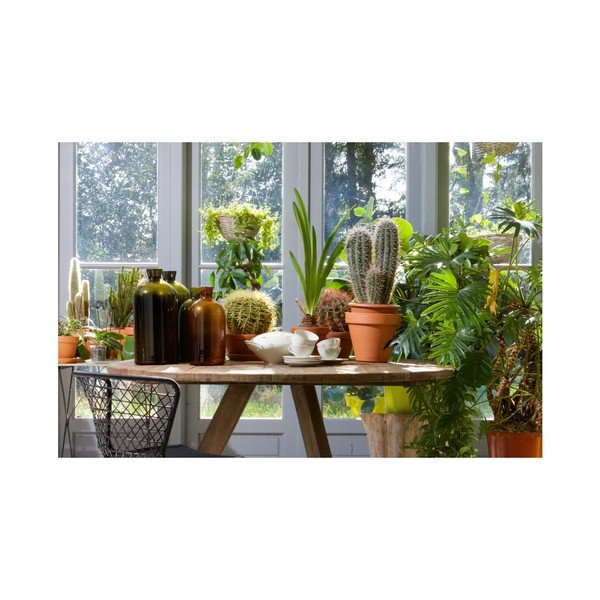 Tmavozelená sklenená váza BePureHome Chemistry, výška 40 cm-image-3