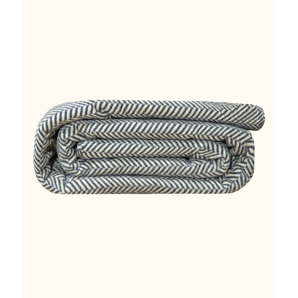 Bielo-tmavomodrá prikrývka na dvojlôžko 200x220 cm Twin – Oyo Concept-image-4