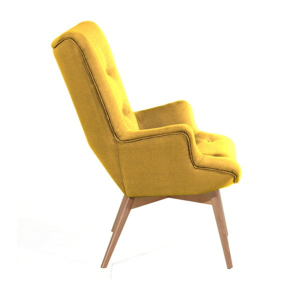 Žlté kreslo Max Winzer Aiko-image-3