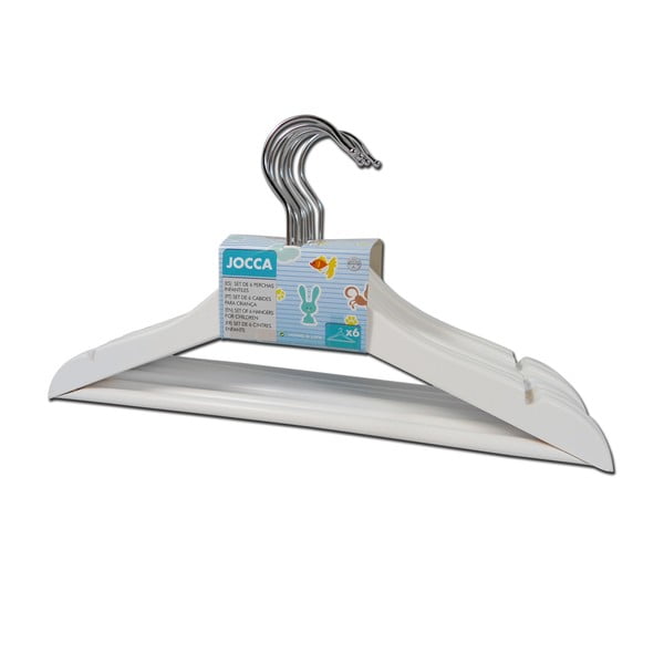 Sada 6 vešiakov pre deti JOCCA Children-image-1