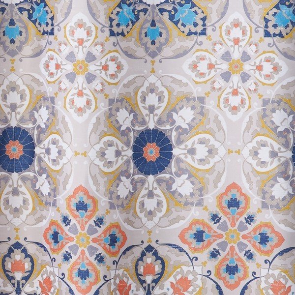 Sprchový záves InterDesign Medalion, 183 x 183 cm-image-1