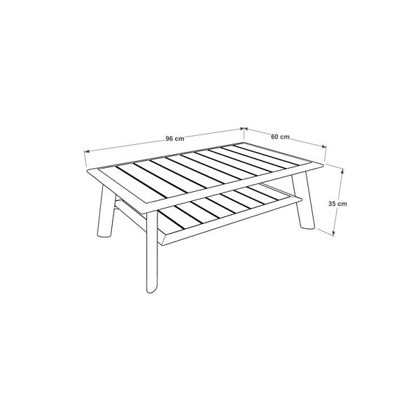 Záhradný odkladací stolík 60x96 cm Spring – Ezeis-image-3