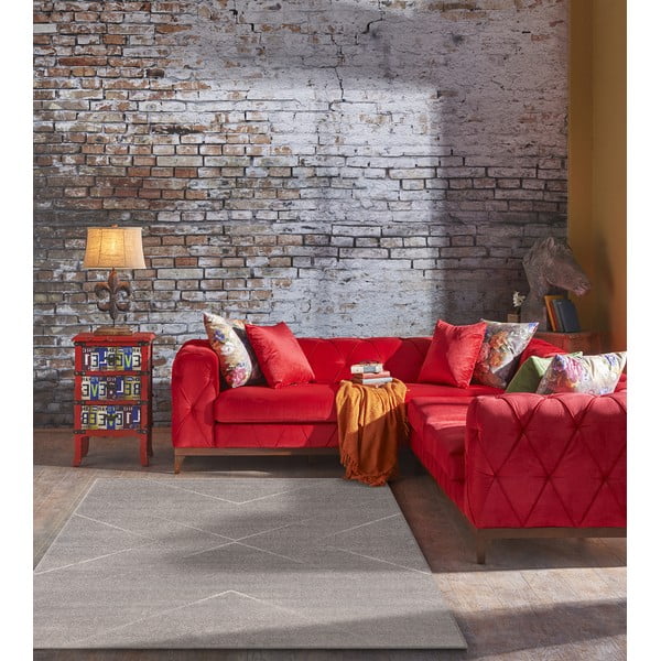 Sivý koberec 80x160 cm Lori – FD-image-1