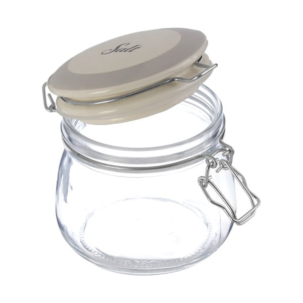 Sklenená dóza na soľ Grocer – Premier Housewares-image-3