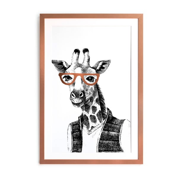 Obraz Really Nice Things Giraffe, 40 × 60 cm