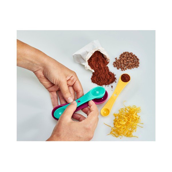 Sada 3 farebných odmeriek Metaltex Spoons-image-2