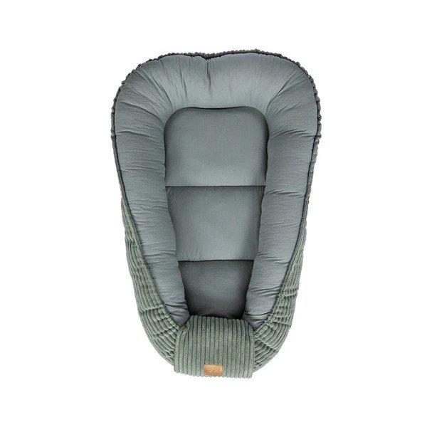 Zelené hniezdočko pre bábätko 55x83 cm – Meowbaby-image-1