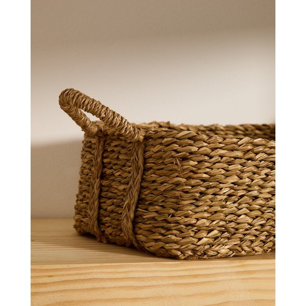 Košíky v súprave 2 ks z vodného hyacintu 34x24x19 cm Milly – Kave Home-image-2