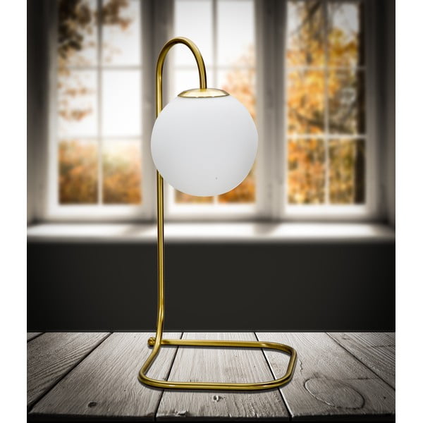 Stolová lampa v zlatej farbe Mauro Ferretti Glamy Twist-image-1