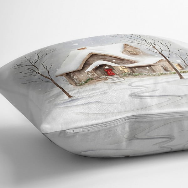 Obliečka na vankúš s vianočným motívom 43x43 cm – Mila Home-image-1