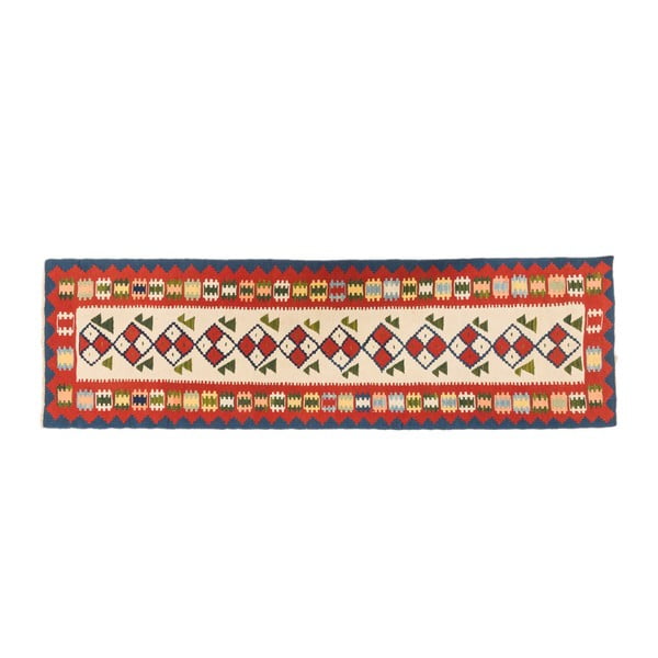 Ručne tkaný koberec Navaei & Co Kilim Azero Astara 073, 289 x 78 cm
