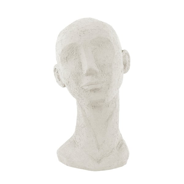 Slonovinovobiela dekoratívna soška PT LIVING Face Art, výška 28,4 cm-image-1