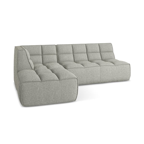 Svetlosivá modulárna rohová pohovka (variabilná) Kalai – Makamii-image-3