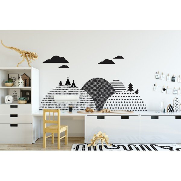 Nástenná samolepka Dekornik Mountains Scandi, 155 x 50 cm-image-1