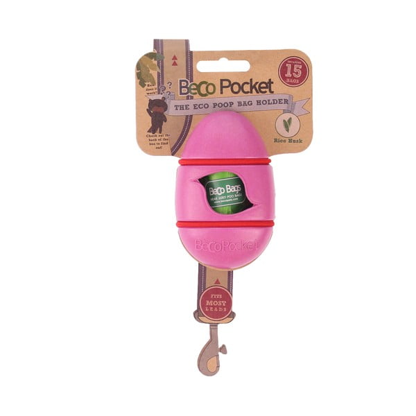 Vrecko na venčiace potreby Beco Pocket, ružové