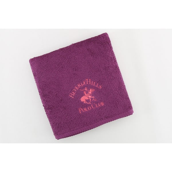 Bavlnený uterák BHPC 50x100 cm, fialovo-ružový