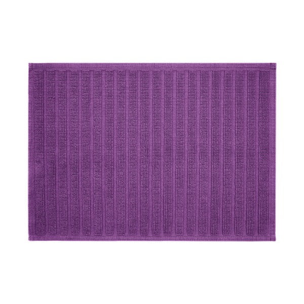Fialová kúpeľňová predložka Jalouse Maison Tapis De Bain Duro Violet, 50 × 70 cm