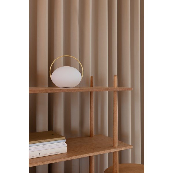 Biela LED stolová lampa so stmievačom (výška  19 cm) Orbit – UMAGE-image-1