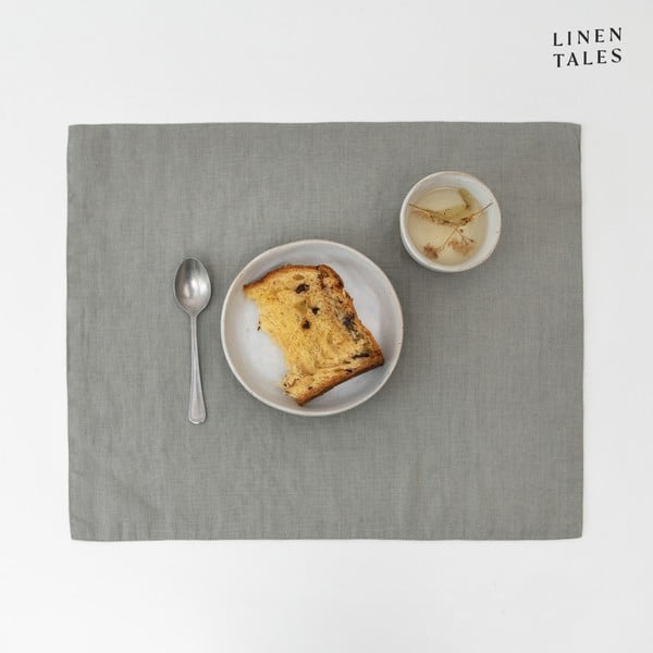 Látkové prestieranie 35x45 cm Khaki – Linen Tales-image-1