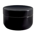 Čierny keramický kúpeľňový organizér na vatové tampóny Jaro – Spirella