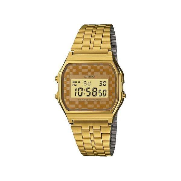 Unisex hodinky Casio Gold/Brown
