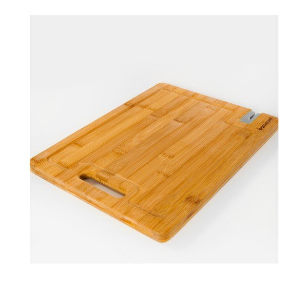Bambusová doska na krájanie s brúskou, Livada, 33x25 cm