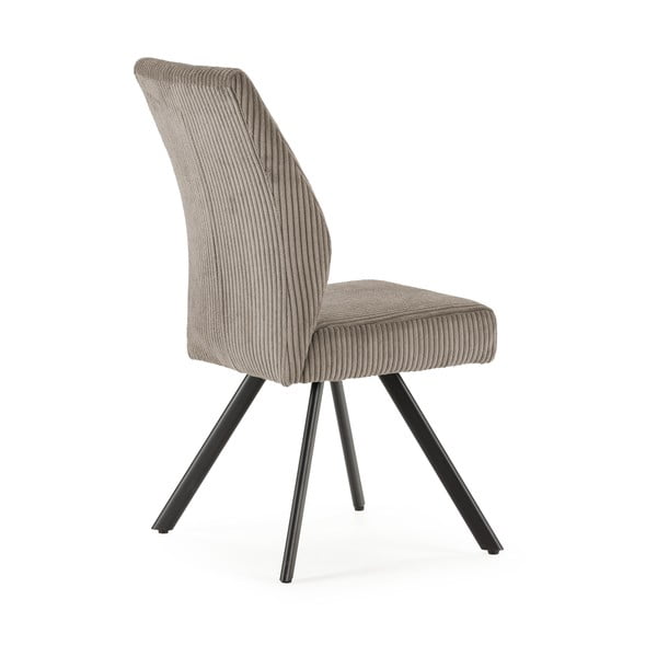 Svetlosivé menčestrové jedálenské stoličky v súprave 2 ks Anibal – Marckeric-image-4