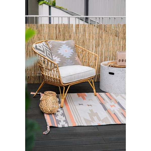 Obojstranný vonkajší koberec z recyklovaného plastu Green Decore Aztec, 120 x 180 cm-image-1