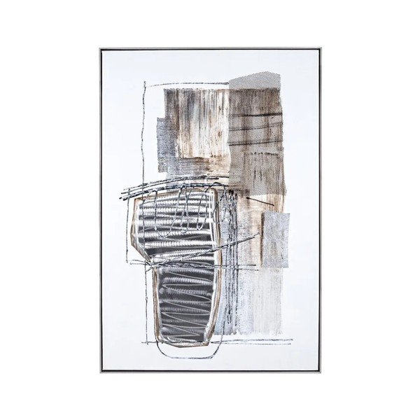 Obraz s rámom/na plátne 82,5x122,5 cm Crown – Bizzotto