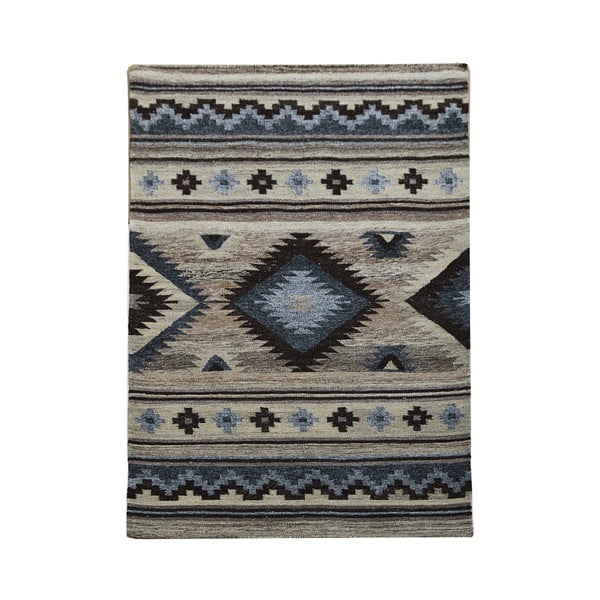 Ručne tkaný koberec Bakero Kilim Natural 32, 180 × 120 cm