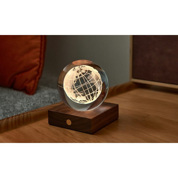 Tmavohnedá svetelná dekorácia na USB Amber – Gingko-image-3