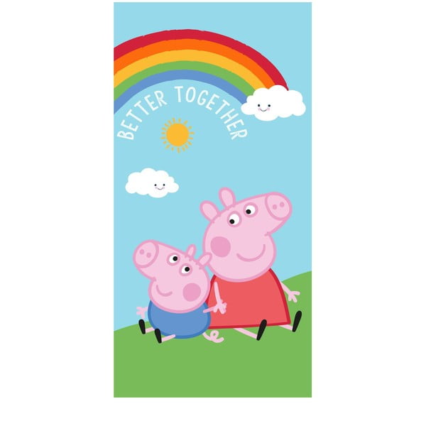 Bavlnená detská osuška 70x140 cm Peppa Pig – Jerry Fabrics