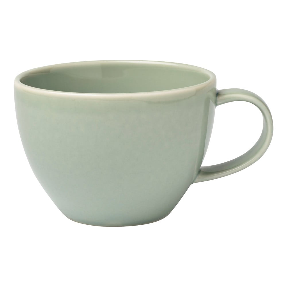 Tyrkysovomodrá porcelánová šálka na kávu Villeroy & Boch Like Crafted, 247 ml