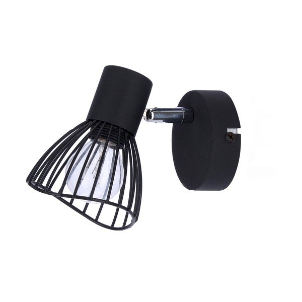 Čierne nástenné svietidlo Fly – Candellux Lighting-image-3