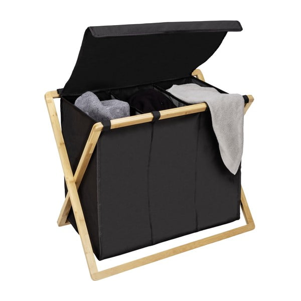 Látkový kôš na bielizeň 93 l Ecori - Wenko-image-3