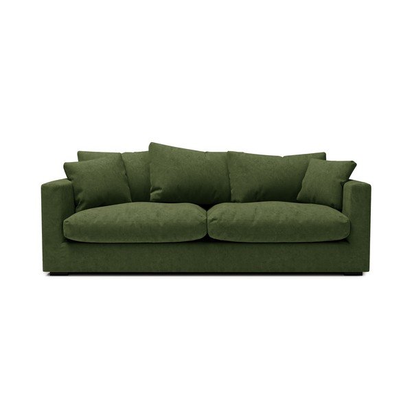 Tmavozelená pohovka 220 cm Comfy - Scandic