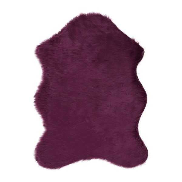 Fialový koberec z umelej kožušiny Pelus Purple, 150 × 200 cm