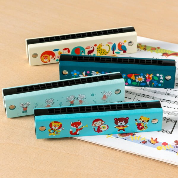 Hudobná hračka Harmonica Wild Wonders – Rex London-image-2