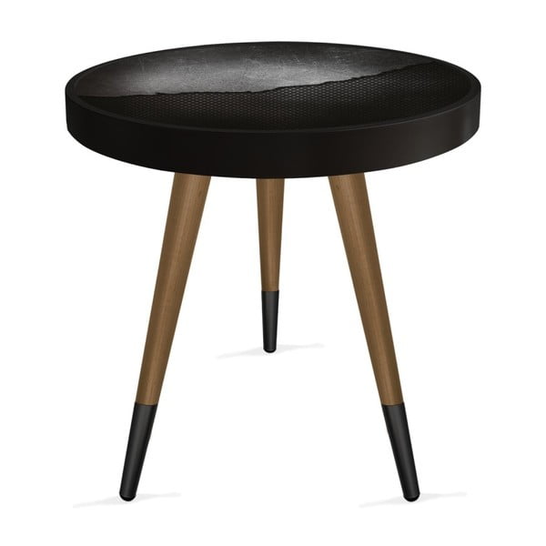 Príručný stolík Rassino Perforated Metal Circle, ⌀ 45 cm