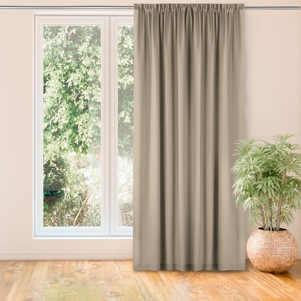 Béžový záves 300x300 cm Carmena - Homede-image-1