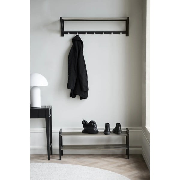 Skrinka na topánky z dubového dreva v prírodnej farbe Confetti – Rowico-image-1