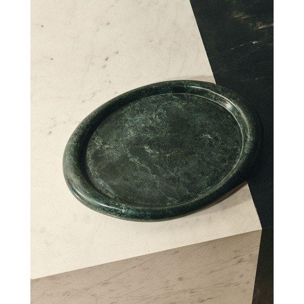 Mramorová dekoratívna tácka 23x30 cm Lenorel – Kave Home-image-1