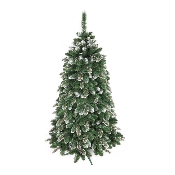Umelý vianočný stromček zasnežená borovica Vianočný stromček, výška 120 cm