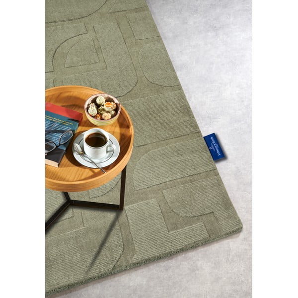 Zelený ručne tkaný vlnený koberec 120x170 cm Alexis – Villeroy&Boch-image-2
