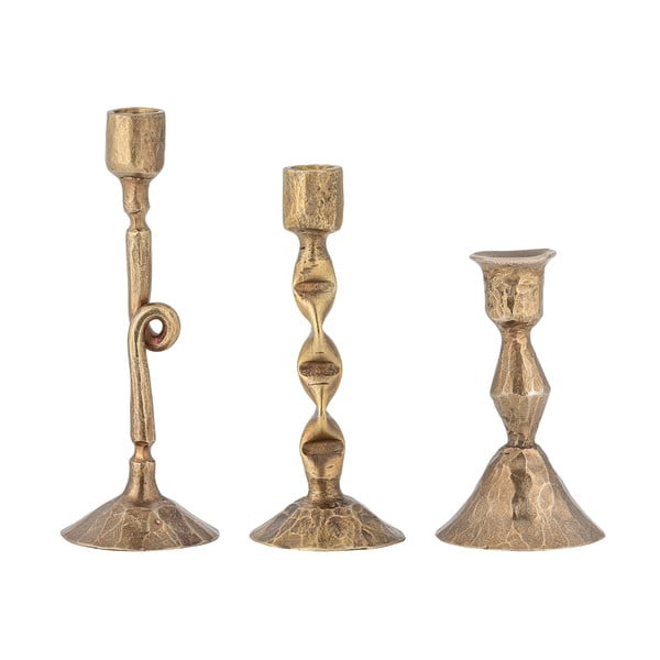 Kovové svietniky v súprave 3 ks Efsa – Bloomingville