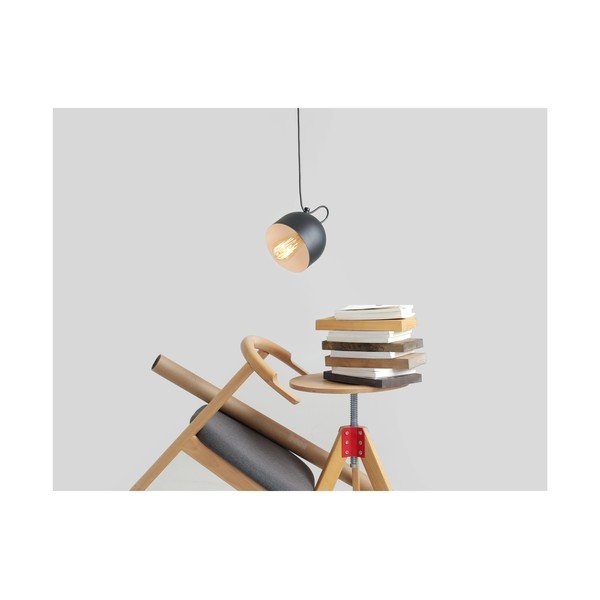Čierne závesné svietidlo Custom Form Popo-image-1