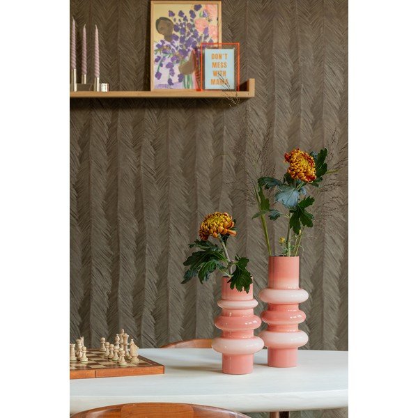 Ružová železná váza (výška  30 cm) Grato – PT LIVING-image-1