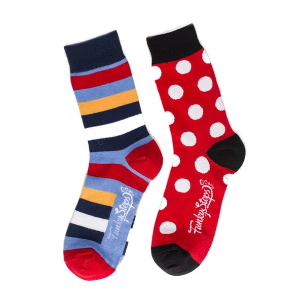 Dva páry ponožiek Funky Steps Actaeus, univerzálna veľkosť