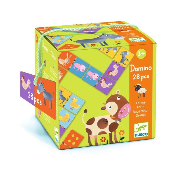 Detské domino Djeco Na farme-image-1