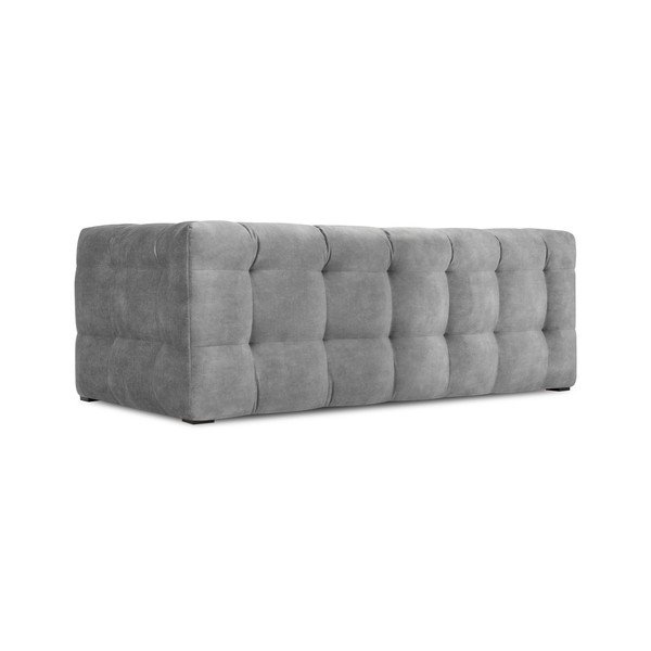 Sivá zamatová pohovka Windsor & Co Sofas Vesta, 208 cm-image-4